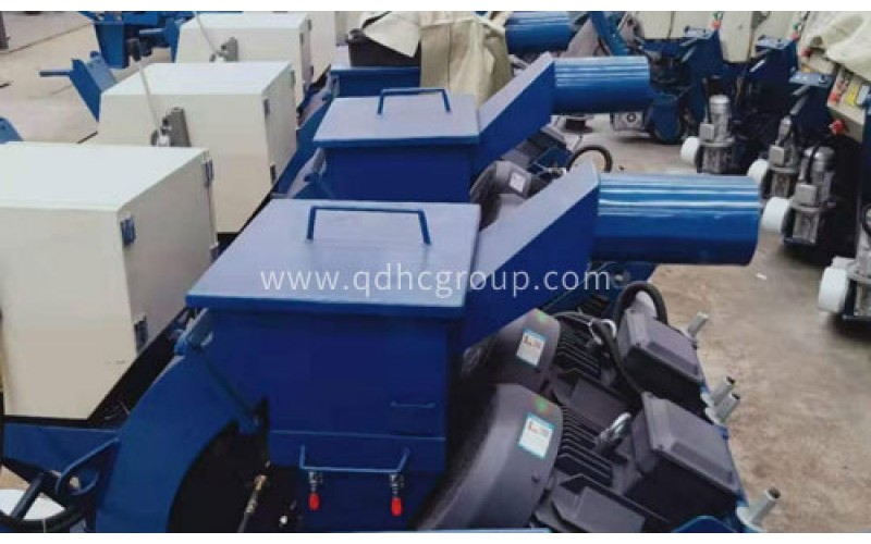 路面抛丸机是怎样接纳钢丸的