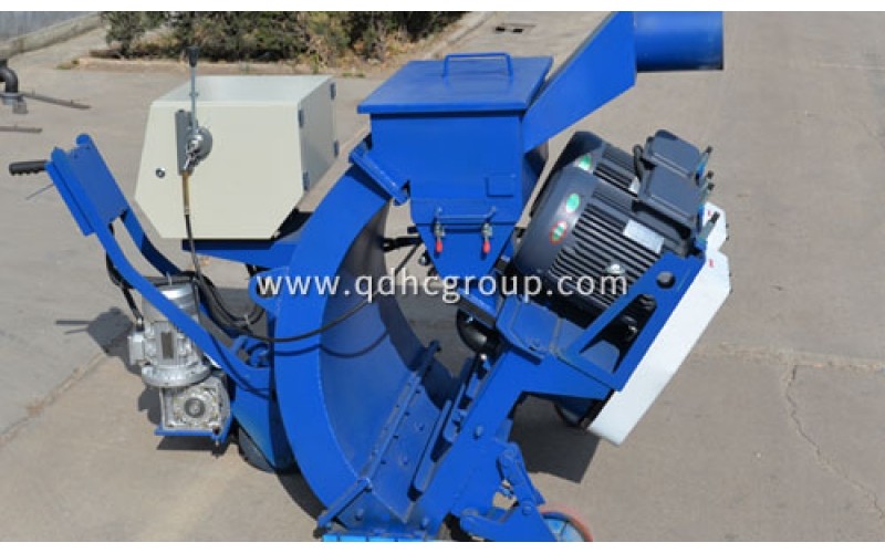 移动抛丸机主要配件以及他们的作用