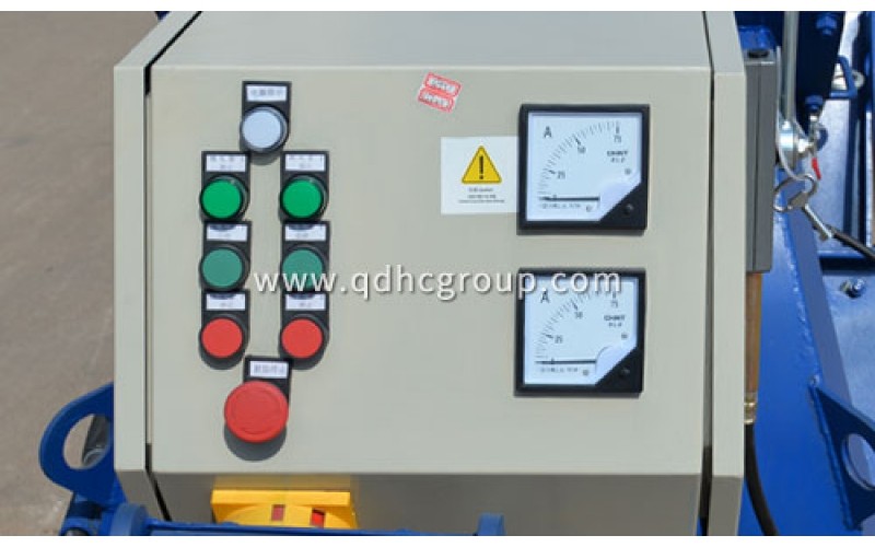 路面抛丸机的开关机办法