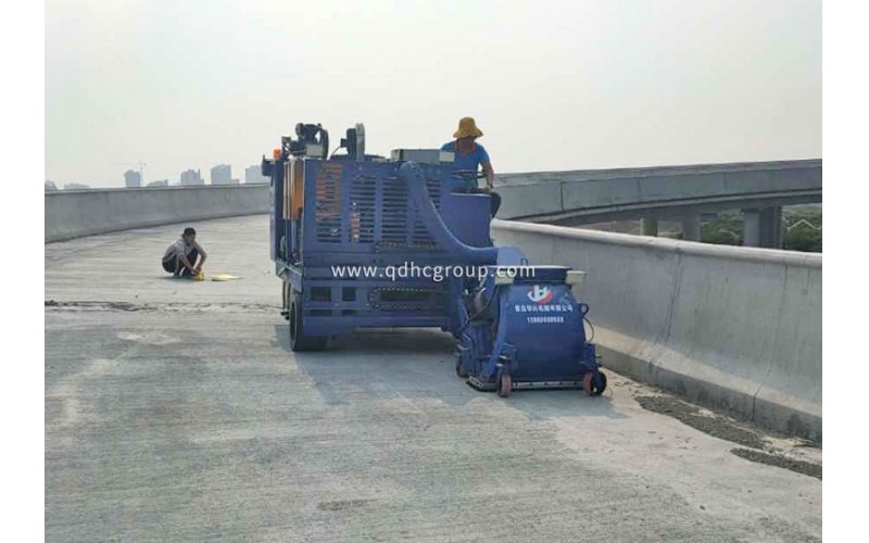 移动抛丸机在桥面施工时需要注重哪几点问题？