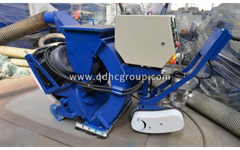 钢板除锈移动抛丸机使用时的注重事项